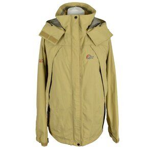 NEW Lowe Alpine Trail Blaze Jacket! M Tan Triple Point Mica Waterproof Mesh Line